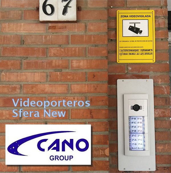 Video portero Sfera NEW de Tegui - Cano Group